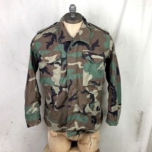 1990s Tricolor Cold Weather Military Jacket
